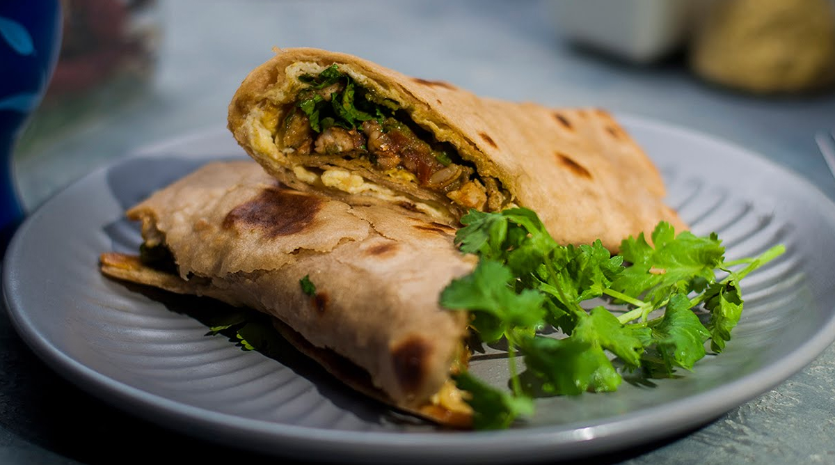 Chicken Kathi Roll